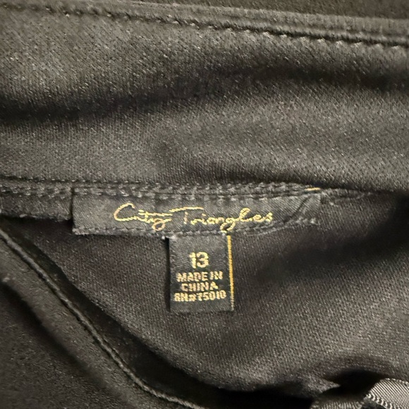 City Triangles Black Mini Dress - Picture 6 of 8